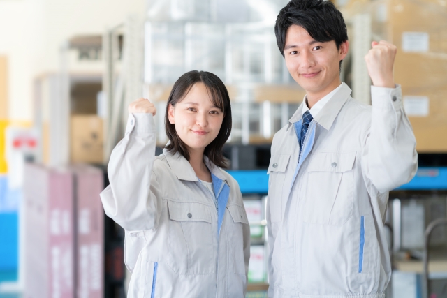浅口市鴨方町/大手企業で軽作業★空調完備の職場★1,270円★制服アリ★